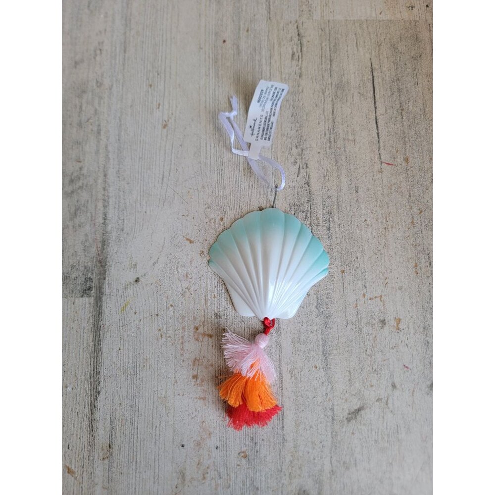 Hallmark‎ seashell ornament hassle ocean unique figure Xmas